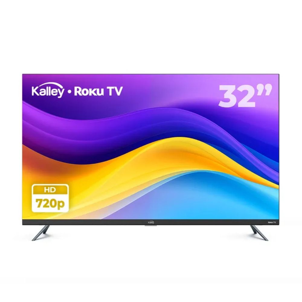 Televisor Kalley 32 Pulgadas 80 cm K-RTV32HD Smart TV Roku TV Televisor Kalley 32 Pulgadas 80 cm K-RTV32HD Smart TV Roku TV